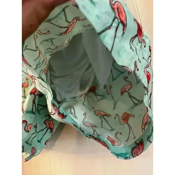 Bluemint Men’s Arthus Swim Trunks Shorts Stretch The Flamingo Size M Mesh Lined - Picture 7 of 7